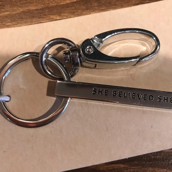 🗝She Believed She Could Key/FOB Holder - Picture 3 of 4
